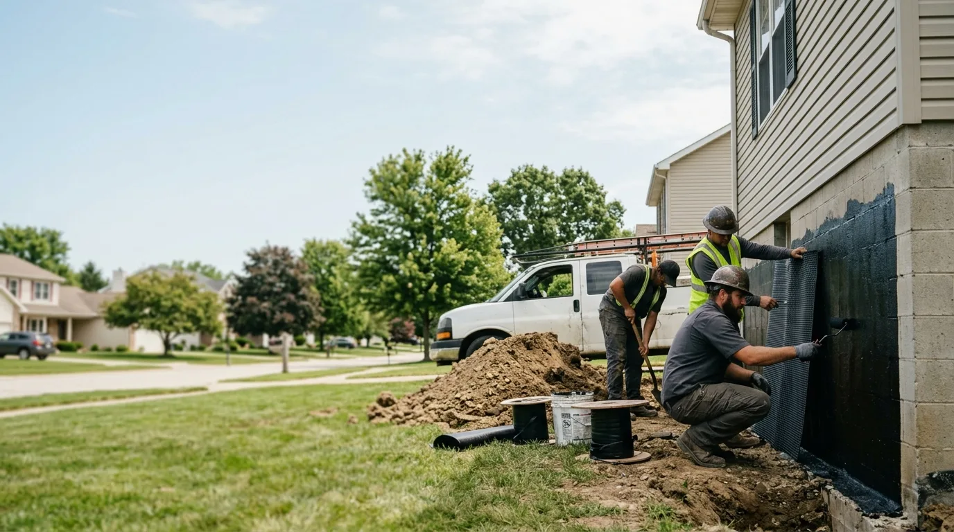 Basement Waterproofing in Vienna, IL near me
